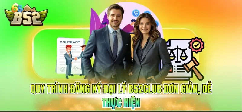 Đại lý B52CLUB 5 Quy trình đăng ký đại lý B52CLUB đơn giản, dễ thực hiện