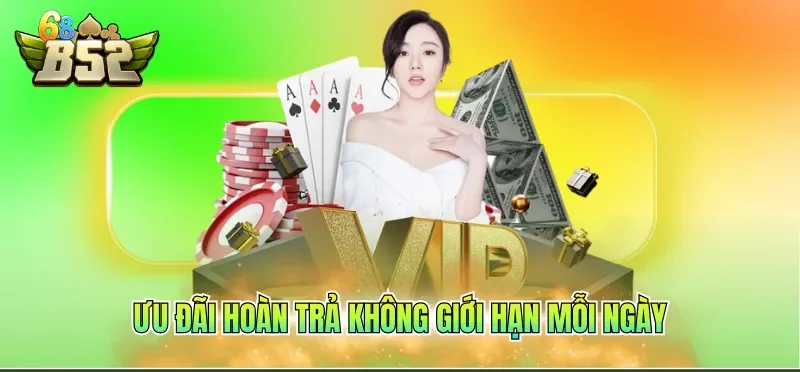 Giới Thiệu B52CLUB 5 Ưu đãi hoàn trả không giới hạn mỗi ngày